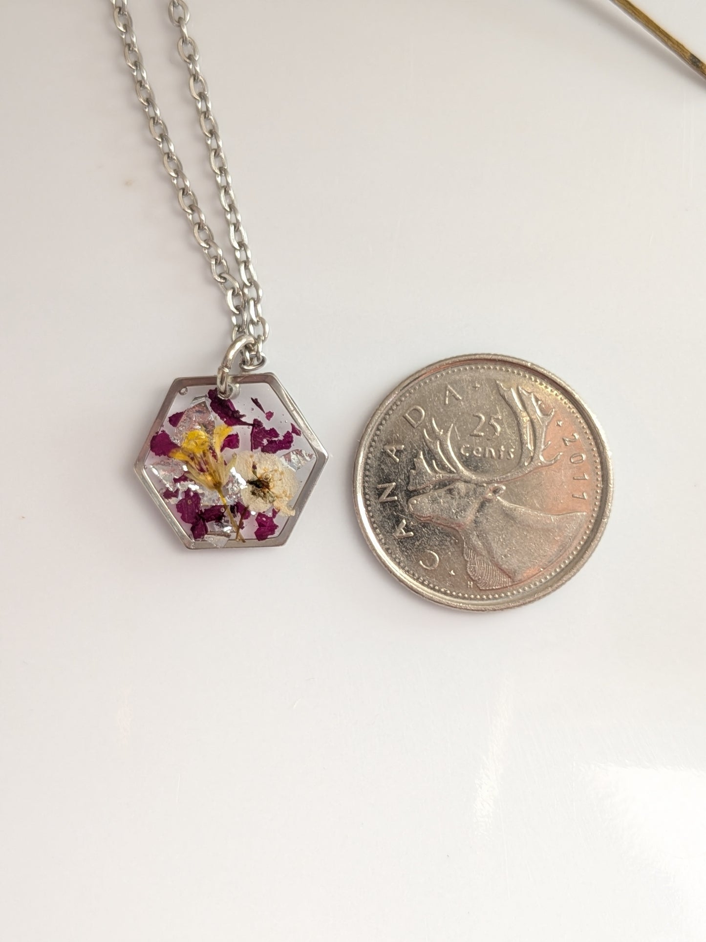 Floral pendant