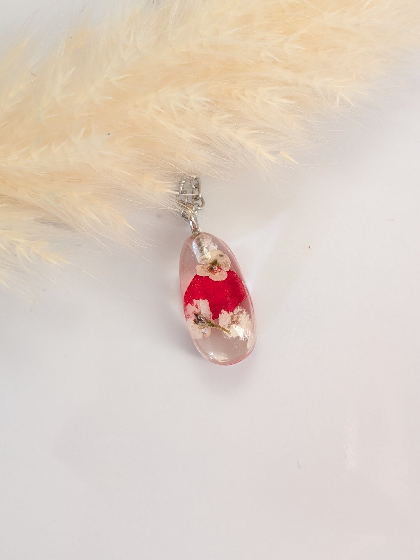 Red and white floral