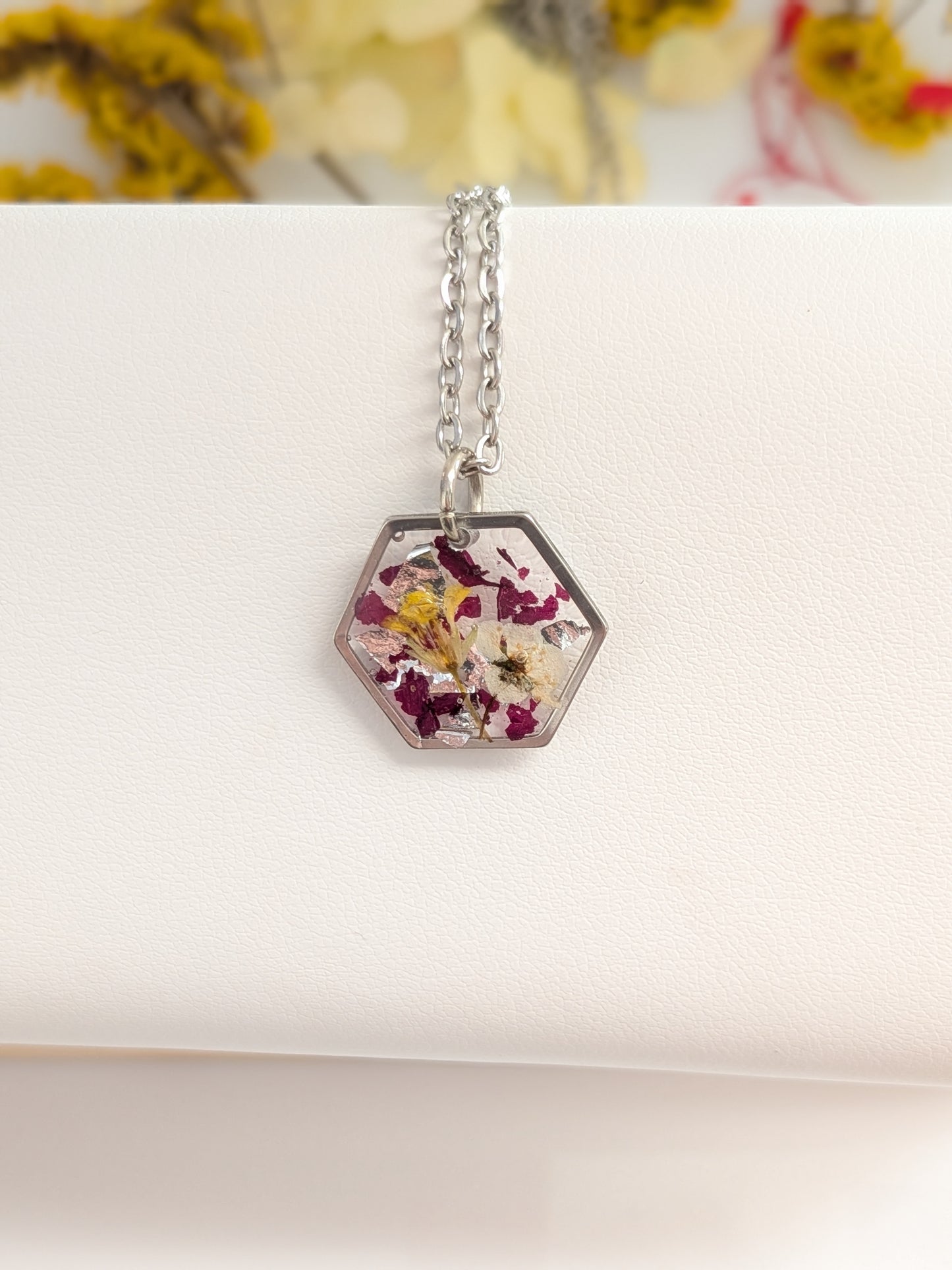 Floral pendant